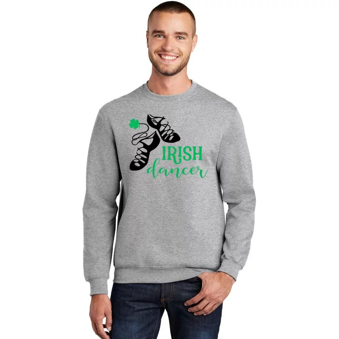 Girl Irish Dancer Irish Dance Girl Dancing Tall Sweatshirt