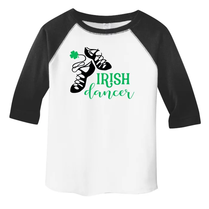 Girl Irish Dancer Irish Dance Girl Dancing Toddler Fine Jersey T-Shirt