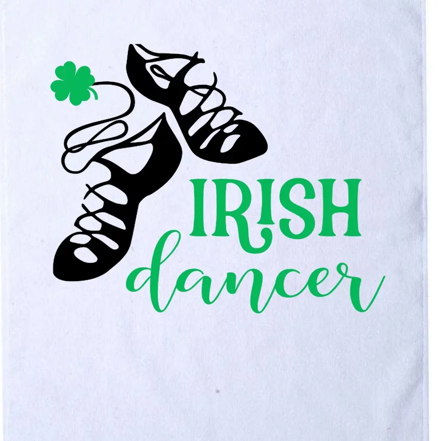 Girl Irish Dancer Irish Dance Girl Dancing Platinum Collection Golf Towel