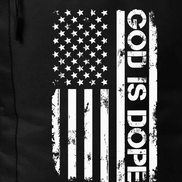 G.O.D Is Dope Christian Faith Believer Daily Commute Backpack