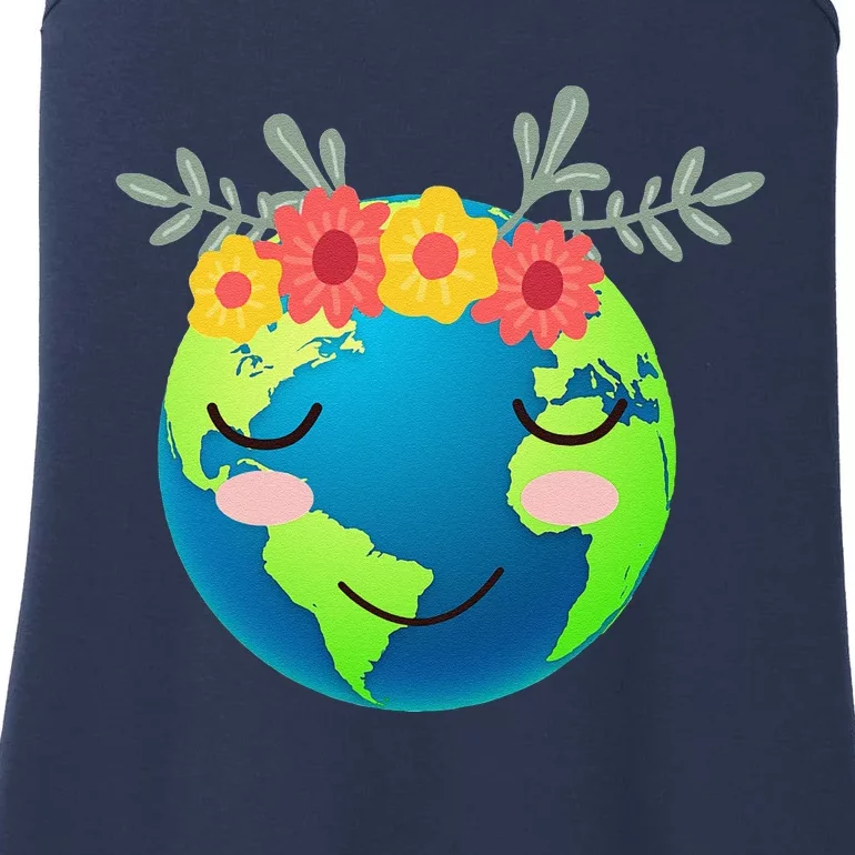 Gift Idea Earth Day Ladies Essential Tank