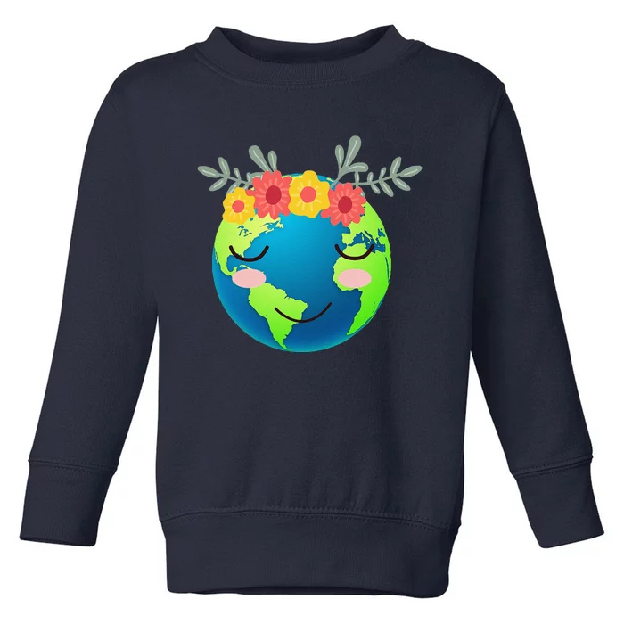 Gift Idea Earth Day Toddler Sweatshirt