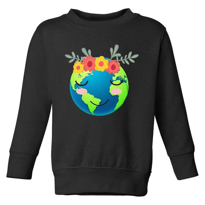 Gift Idea Earth Day Toddler Sweatshirt