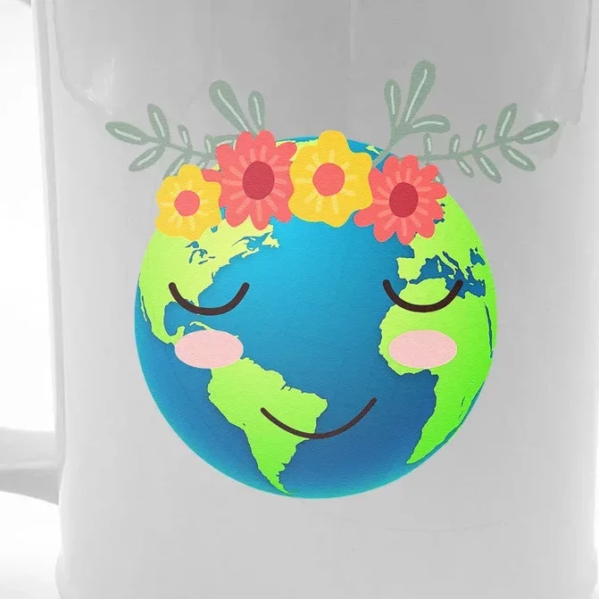 Gift Idea Earth Day Front & Back Beer Stein