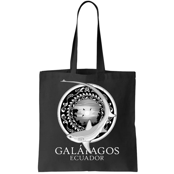 Galapagos Islands Ecuador Thresher Shark Tote Bag