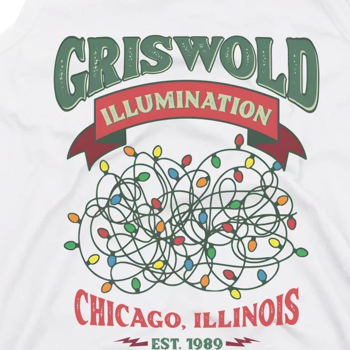 Griswold Illumination Est 1989 A Christmas Story Tank Top