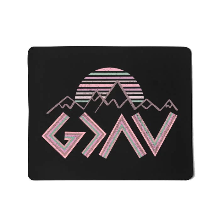 God Is Faithful More Than Highs And Lows Mousepad