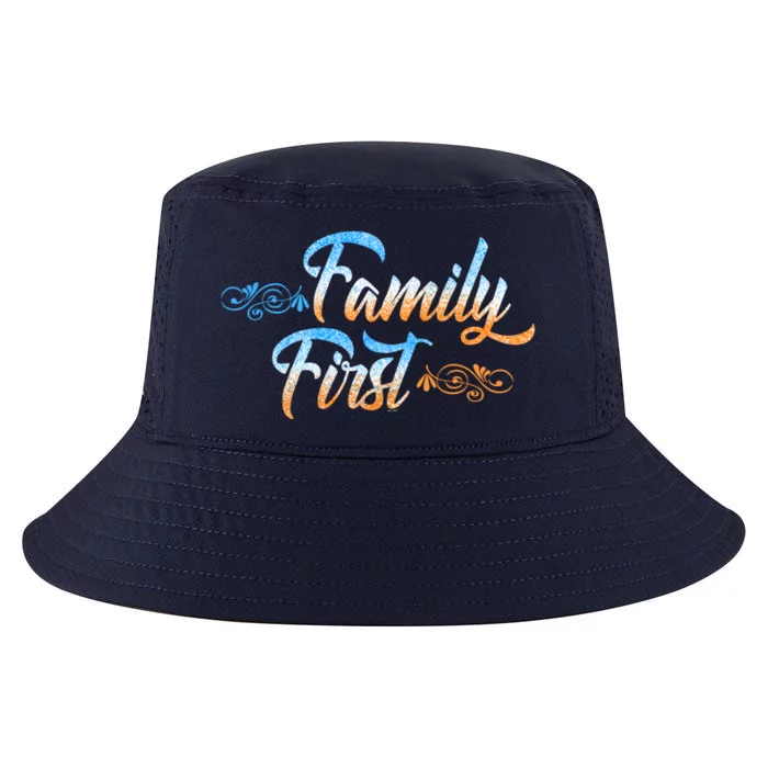 Gift Idea For Family Family First Gift Cool Comfort Performance Bucket Hat