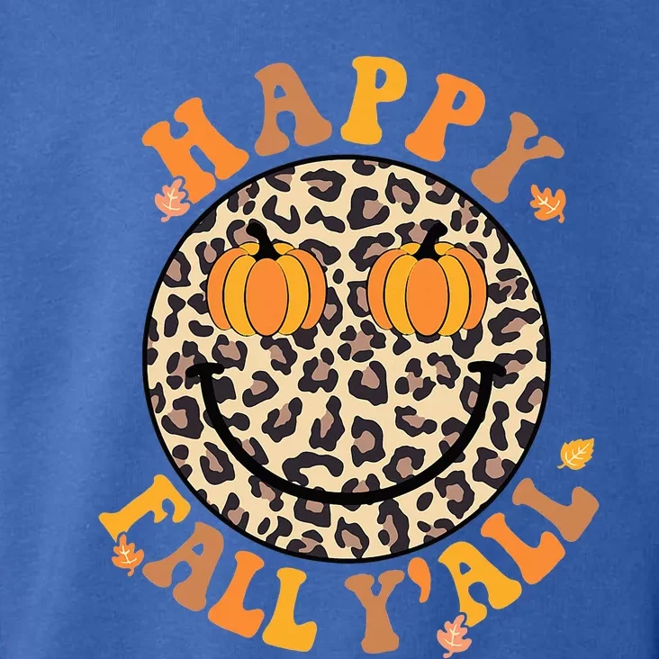 Groovy Its Fall Yall Leopard Autumn Halloween Thanksgiving Toddler Hoodie