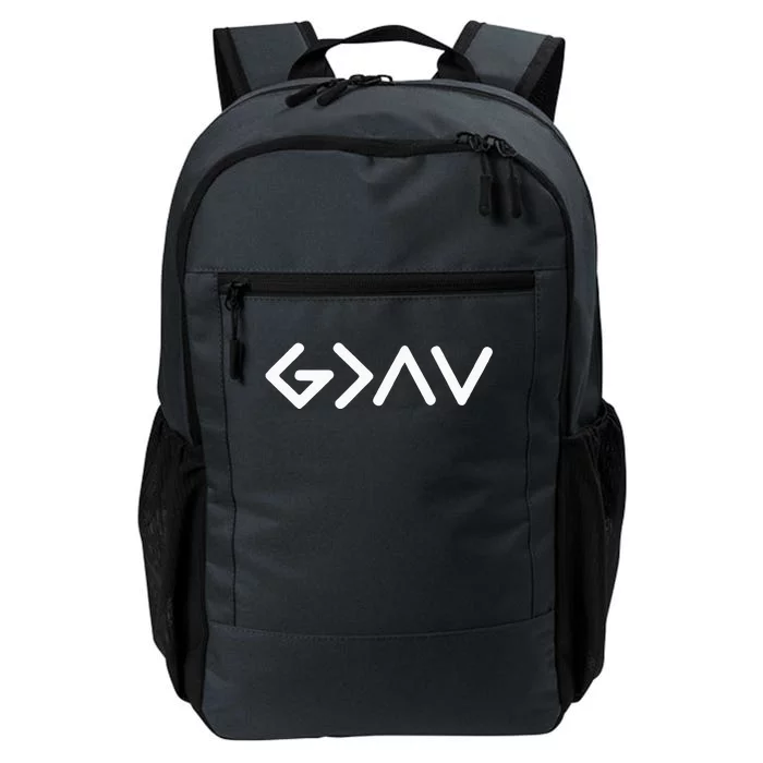 God Is Faithful More Than Highs And Lows Christian Daily Commute Backpack