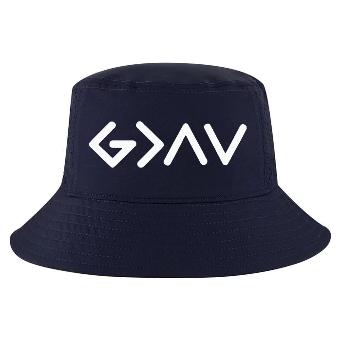 God Is Faithful More Than Highs And Lows Christian Cool Comfort Performance Bucket Hat