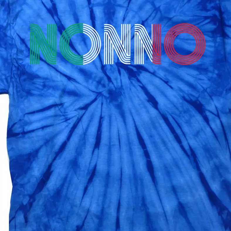 Grandpa Italian Family Culture Italy Country Nonno Gift Tie-Dye T-Shirt