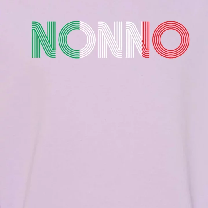 Grandpa Italian Family Culture Italy Country Nonno Gift Garment-Dyed Sweatshirt