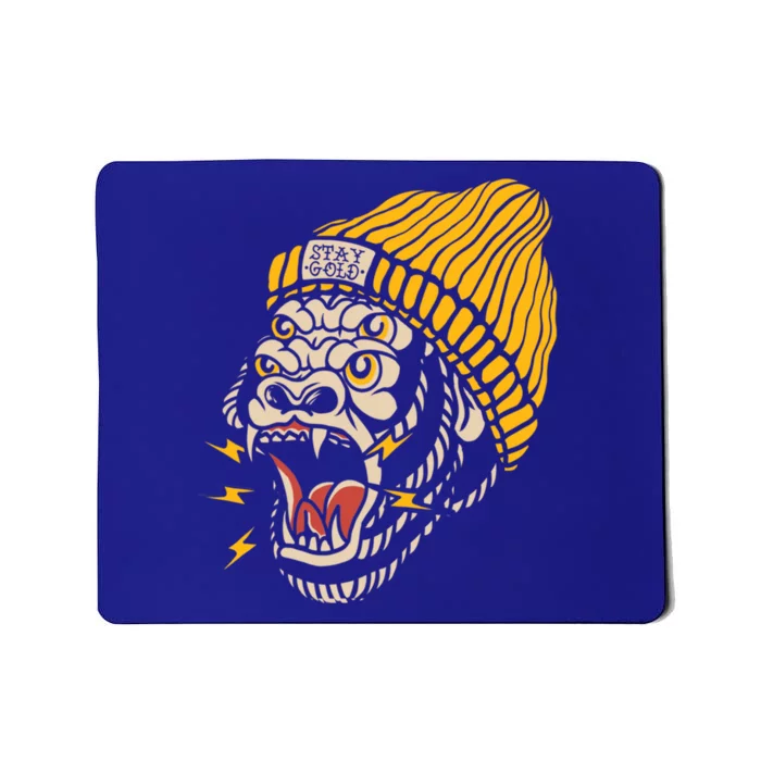 Gorilla Inked Flash Old School Ink Addict Traditional Tattoo Gift Mousepad