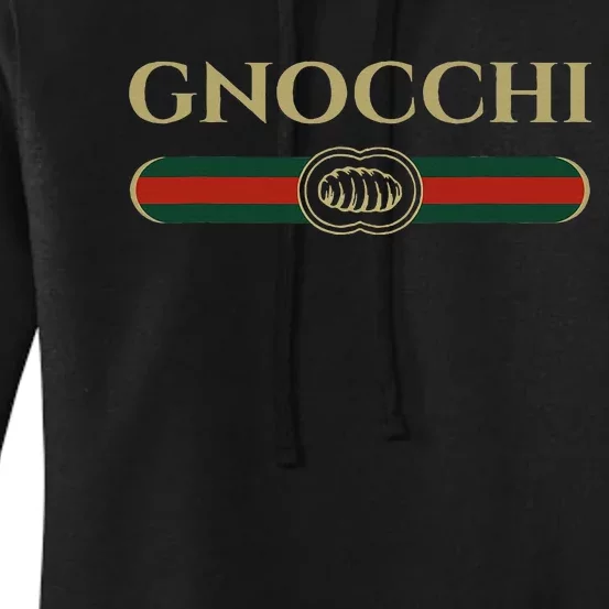 Gnocchi In Fun Logo Style Women's Pullover Hoodie