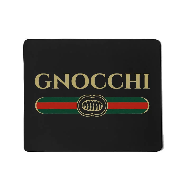 Gnocchi In Fun Logo Style Mousepad