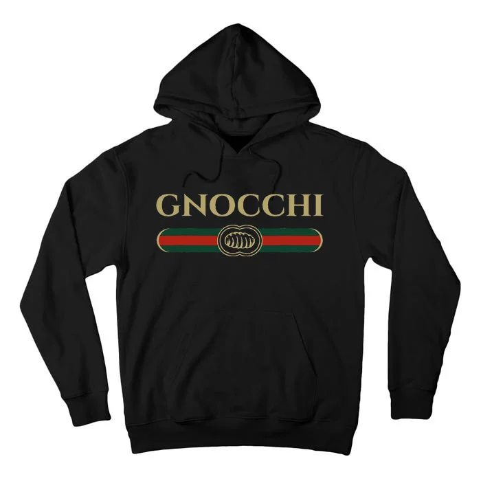 Gnocchi In Fun Logo Style Tall Hoodie