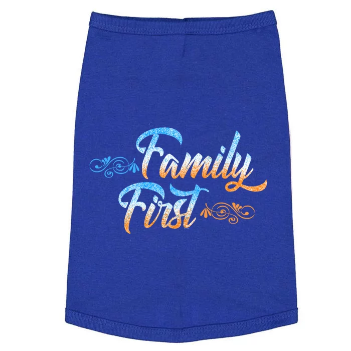 Gift Idea For Family Family First Meaningful Gift Doggie Tank