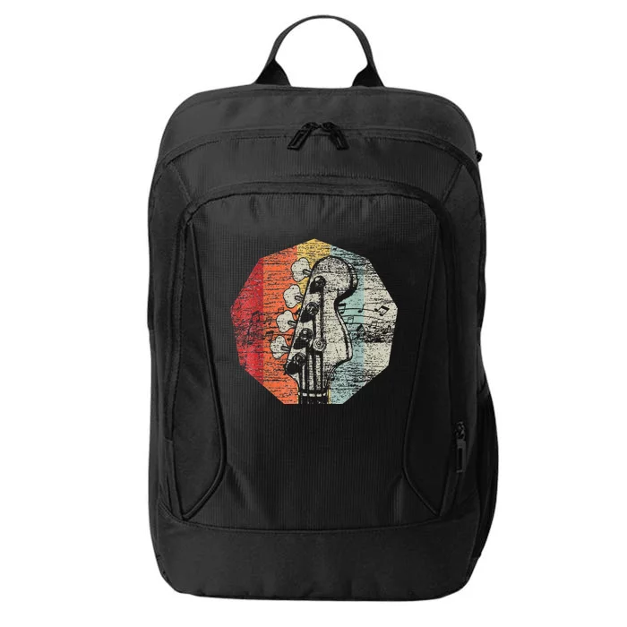 Gift Idea For Bassguitarist Bass Guita City Backpack