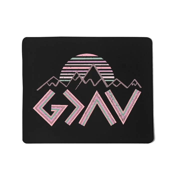 God Is Faithful More Than Highs And Lows Mousepad