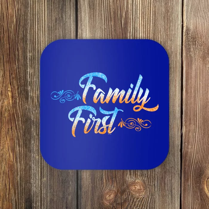 Gift Idea For Family Family First Gift Coaster