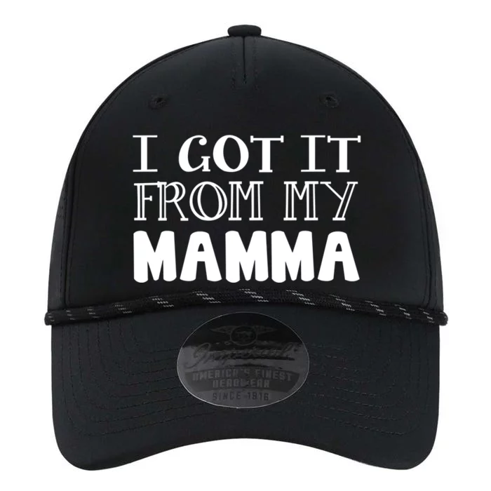 Got It From My Mamma Family Outfit Mom Family Matching Mommy Cute Gift Performance The Dyno Cap