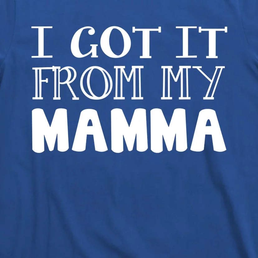 Got It From My Mamma Family Outfit Mom Family Matching Mommy Cute Gift T-Shirt