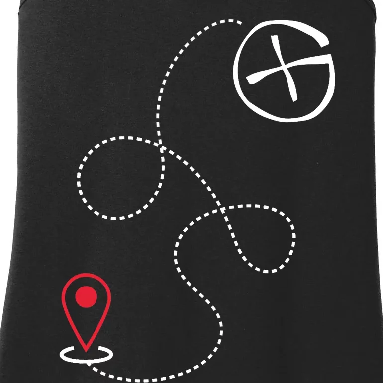 Geocache I Geography Outdoors I Geocaching Ladies Essential Tank