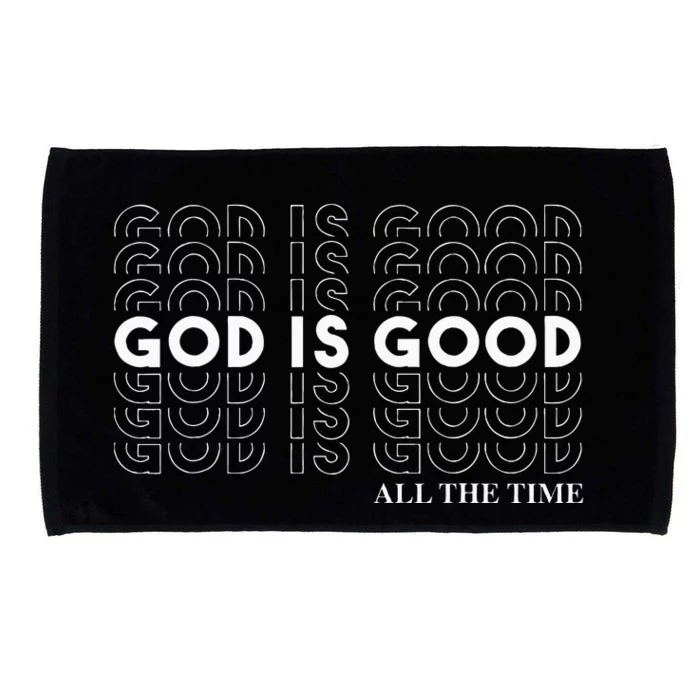 God Is Good Christian Worship PreacherS Microfiber Hand Towel