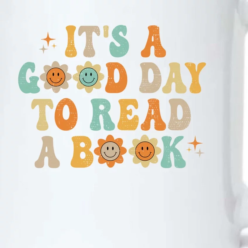 Groovy It's Good Day To Read Book Library Reading Lover Gift Black Color Changing Mug