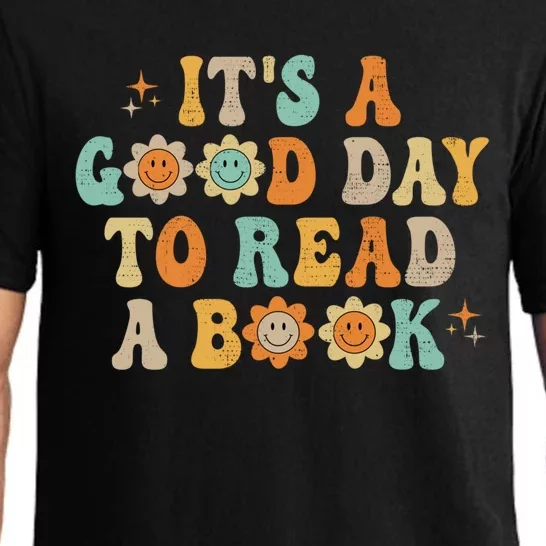 Groovy It's Good Day To Read Book Library Reading Lover Gift Pajama Set