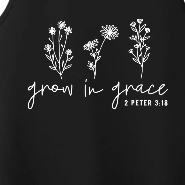 Grow In Grace Christian Easter Day Performance Tank