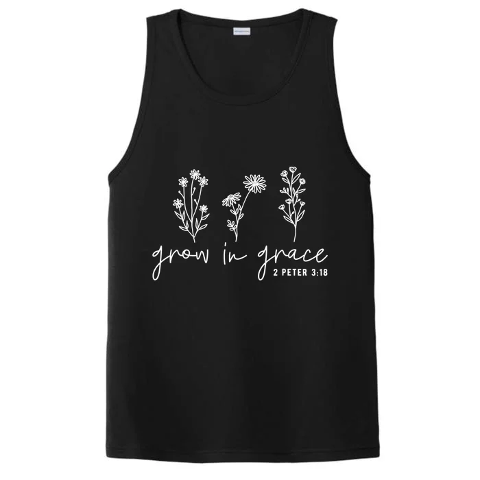 Grow In Grace Christian Easter Day Performance Tank