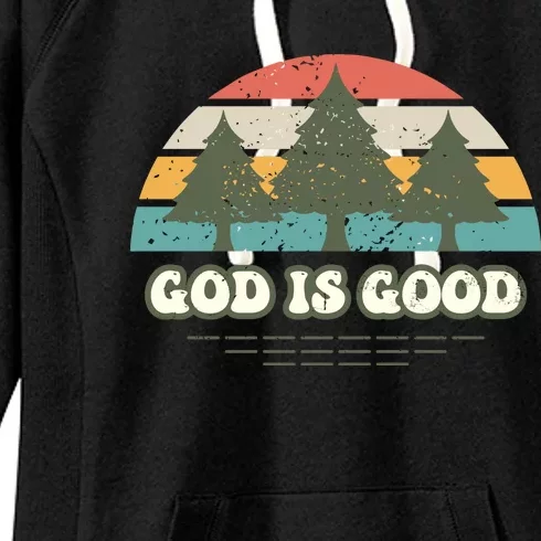 God Is Good Women's Fleece Hoodie