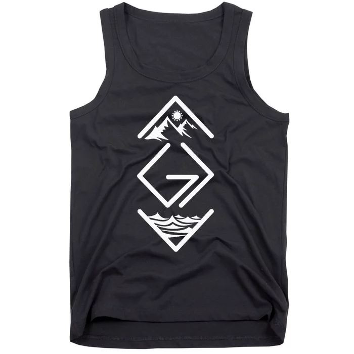 God Is Greater Than The Highs And Lows; Ups And Downs Tank Top