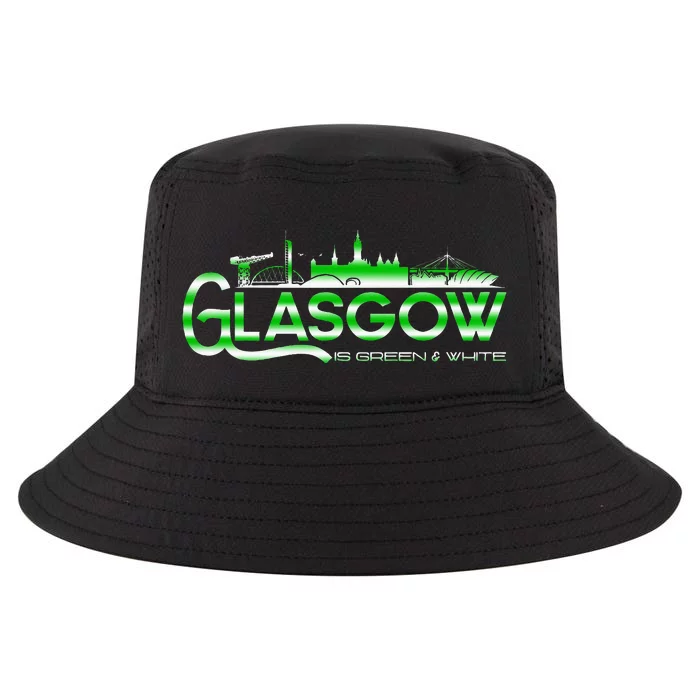 Glasgow Is Green And White Cool Comfort Performance Bucket Hat