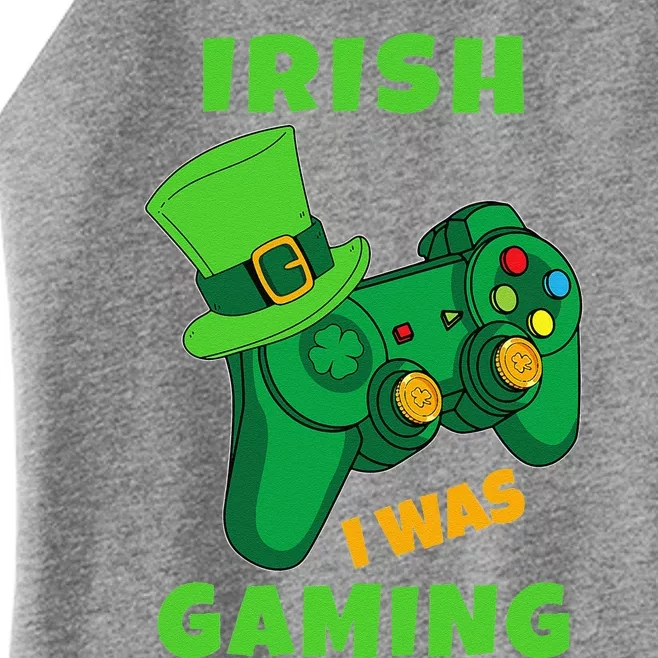 Gamer Irish Games Funny Saint Patrick Day Gamer Gift Women’s Perfect Tri Rocker Tank