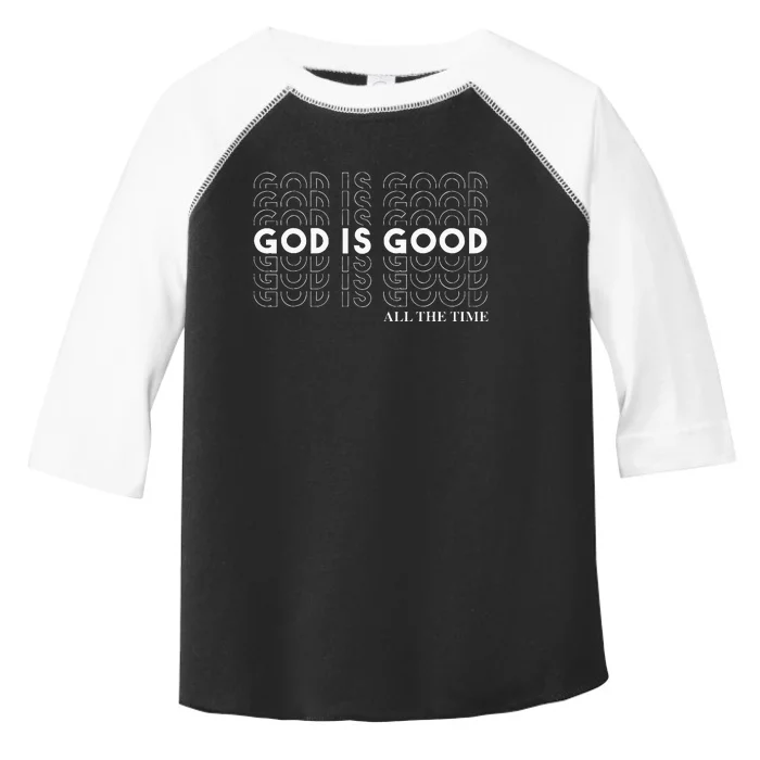 God Is Good Christian Worship Preachers Toddler Fine Jersey T-Shirt