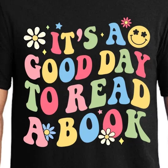 Groovy It's Good Day To Read Book Library Reading Lover Great Gift Pajama Set