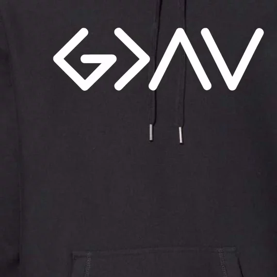 God Is Greater Than The Highs And Lows Premium Hoodie