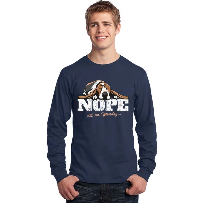 Great Idea Gift Basset Hound Tall Long Sleeve T-Shirt