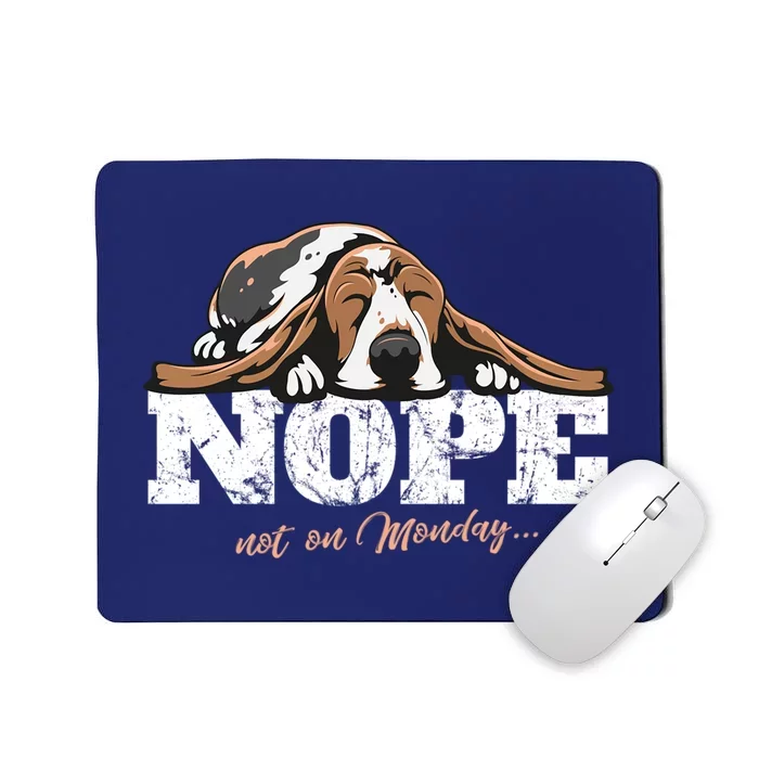 Great Idea Gift Basset Hound Mousepad