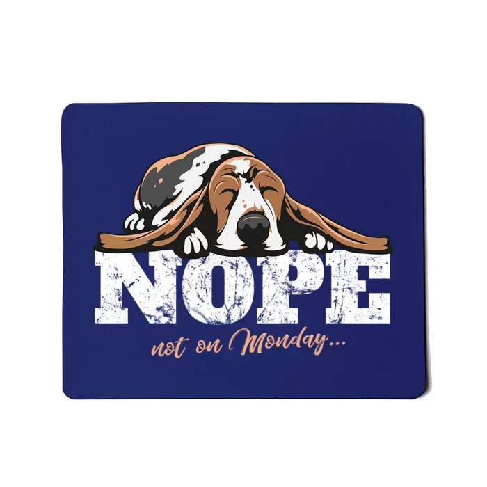 Great Idea Gift Basset Hound Mousepad