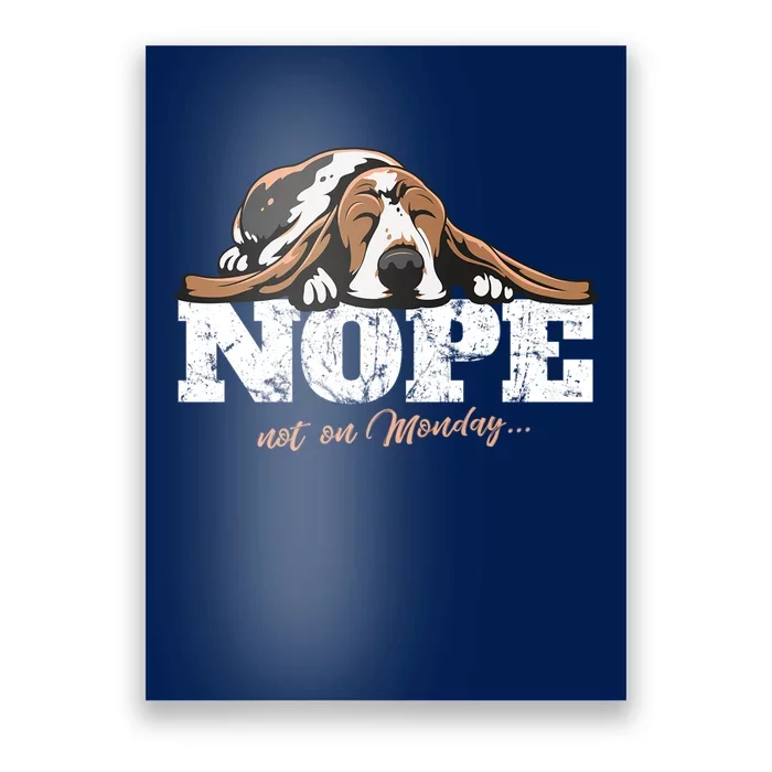 Great Idea Gift Basset Hound Poster