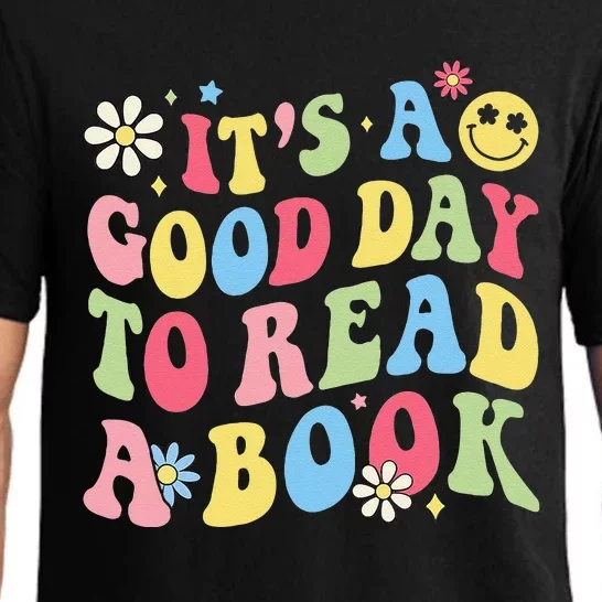 Groovy Its Good Day To Read Book Library Reading Lover Pajama Set