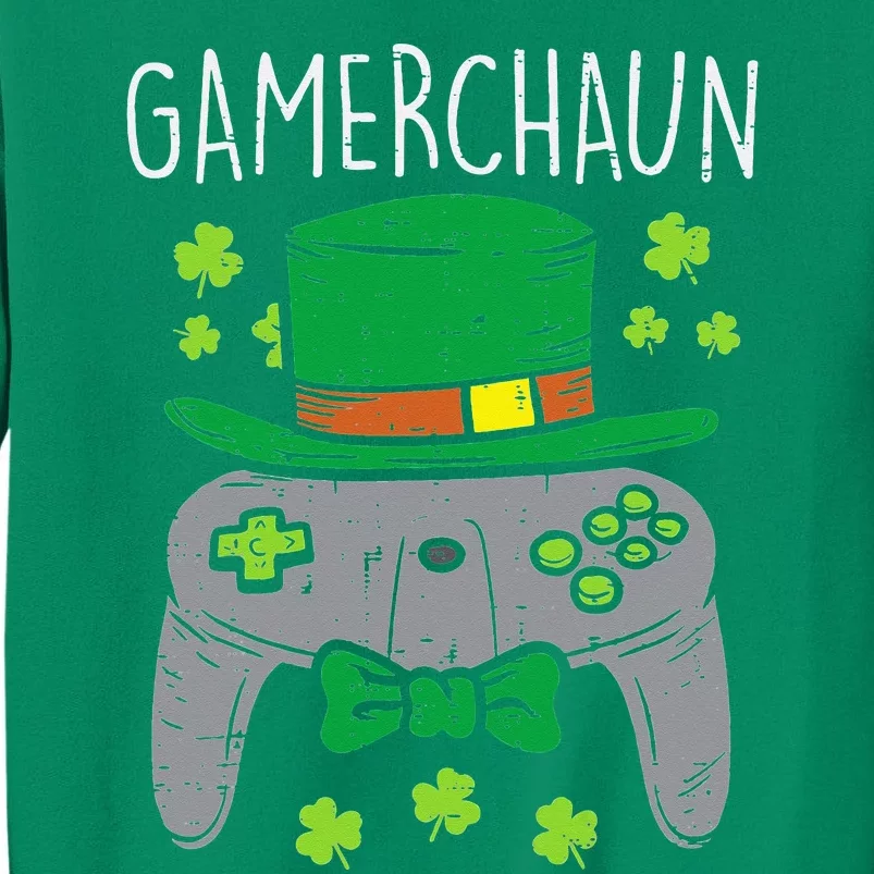 Gamerchaun Irish Gaming St Patricks Day Gift Gamer Sweatshirt