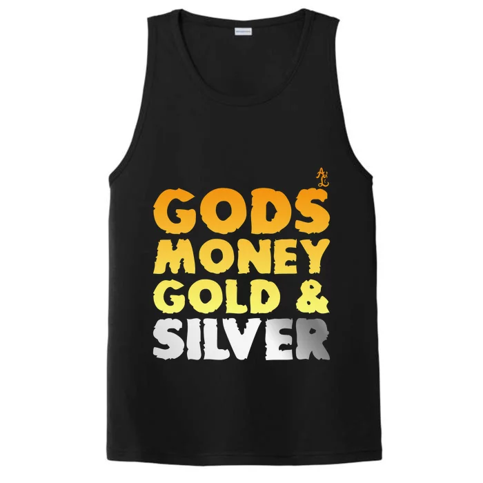 God is Greater Than the Highs and Lows Christian Performance Tank