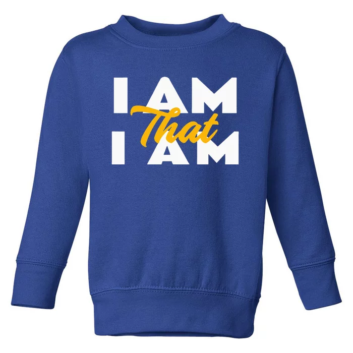 God Is…. Toddler Sweatshirt