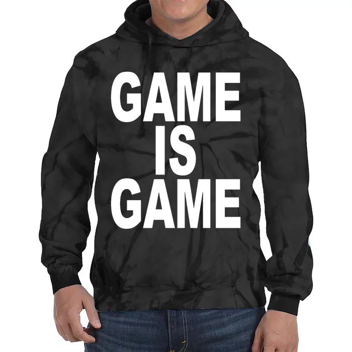 Game Is Game Tie Dye Hoodie