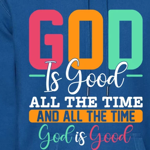 God Is Good Jesus Christian Religion Faith Church Gift Premium Hoodie